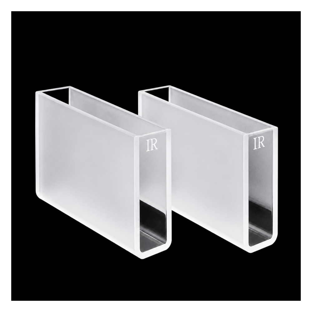 Infrared Quartz Cuvette, 10 mL, 2 Pieces