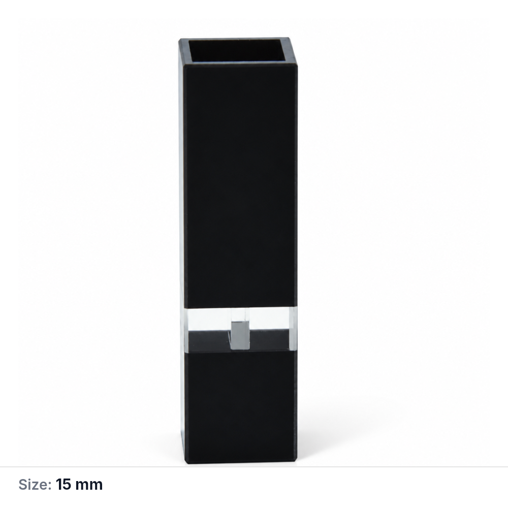 (MQQMC027) Black-Wall Quartz Micro Cuvette, 10 mm Path, 100 µL, Four Windows, 1 Piece
