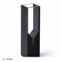 Black-Wall Quartz Micro Cuvette, 10 mm Path, 100 µL, 15 mm Center, SKU MQQMC029