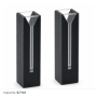 Black-wall quartz micro cuvette, 2 mm slit, pack of two