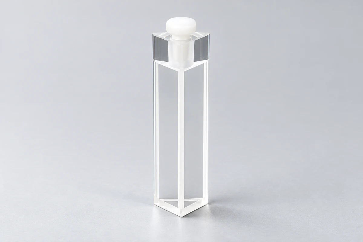 Triangular Quartz Cuvette: Choosing a Different Viewing Geometry