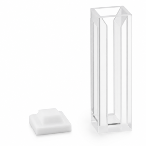 (MQQMC067) Glass Micro Cuvette, 10 mm Path, 1.4 mL, Four-Way Light