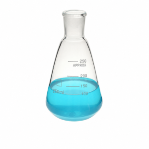 (MQQFS008) Quartz Erlenmeyer Flask with Stopper, 250 mL, 1 Piece