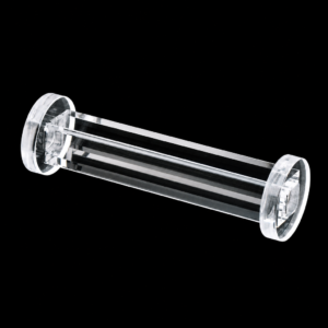 (MQQFC071) Custom Flanged Quartz Flow Cell, Drawing-Based Configuration