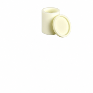 (MQACR304) Cylindrical Alumina Crucible with Lid, Ø16 × 20 mm, 2 mL