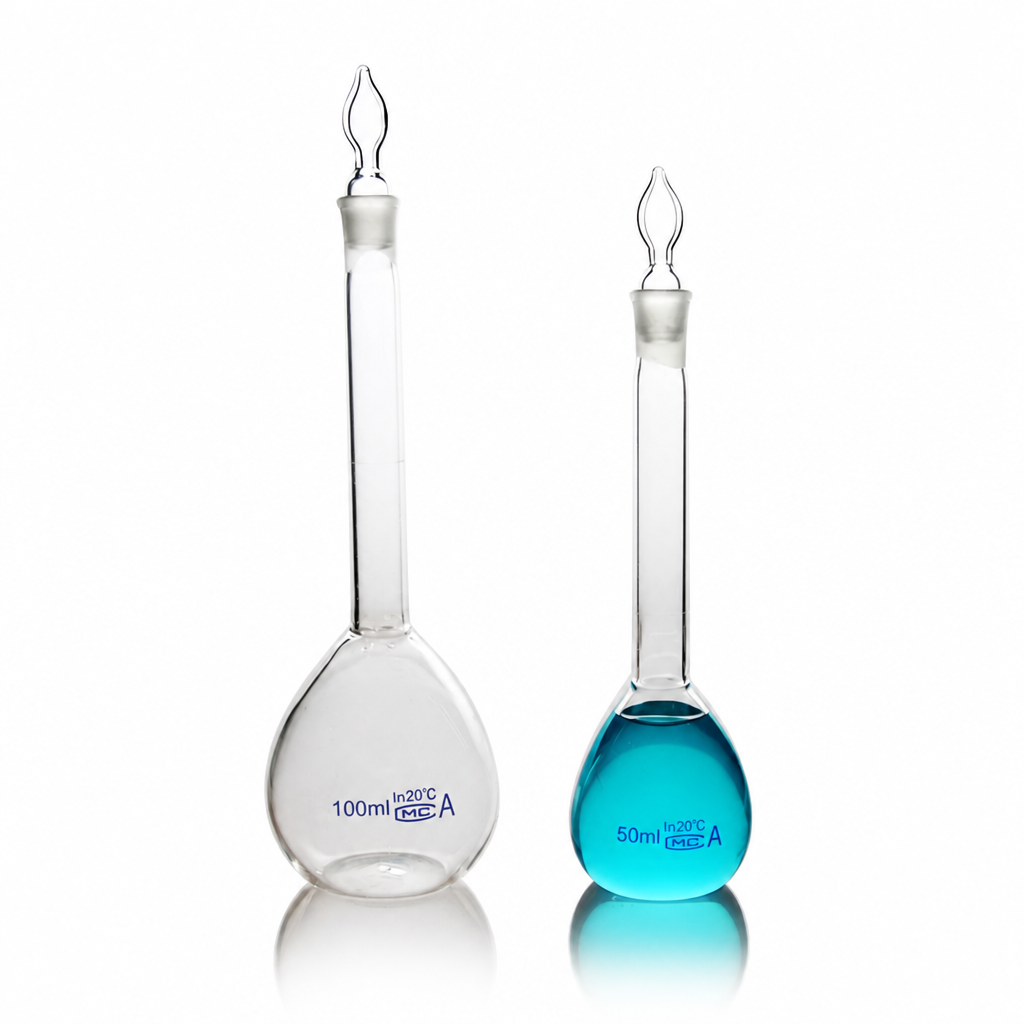 (MQQFS009) Quartz Volumetric Flask with Stopper, 5 mL, 1 Piece