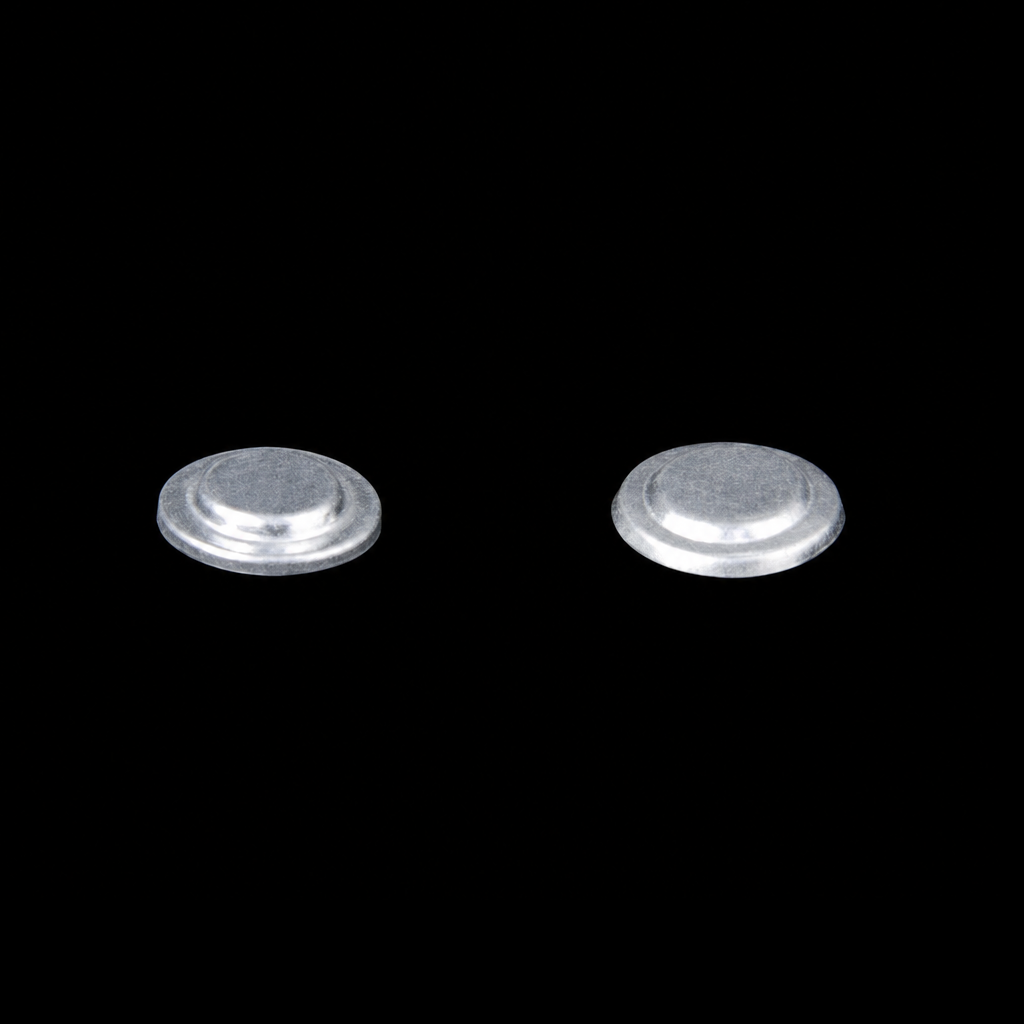 (MQACR529) Aluminum Thermal Analysis Crucible with Lid, Ø6.3/Ø4.7 × 1.3 mm