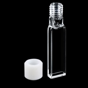 (MQQSC005) Quartz Screw-Top Cuvette, 3 mm path, Large Screw Opening