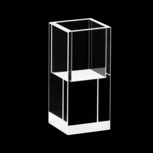 (MQQFL079) Quartz Fluorescence Cuvette, 8 mm path, 704 µL nominal capacity, Raised-Base Sample Chamber