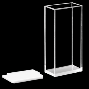 (MQQFL021) Quartz Fluorescence Cuvette, 20 mm Path, Four-Way Light