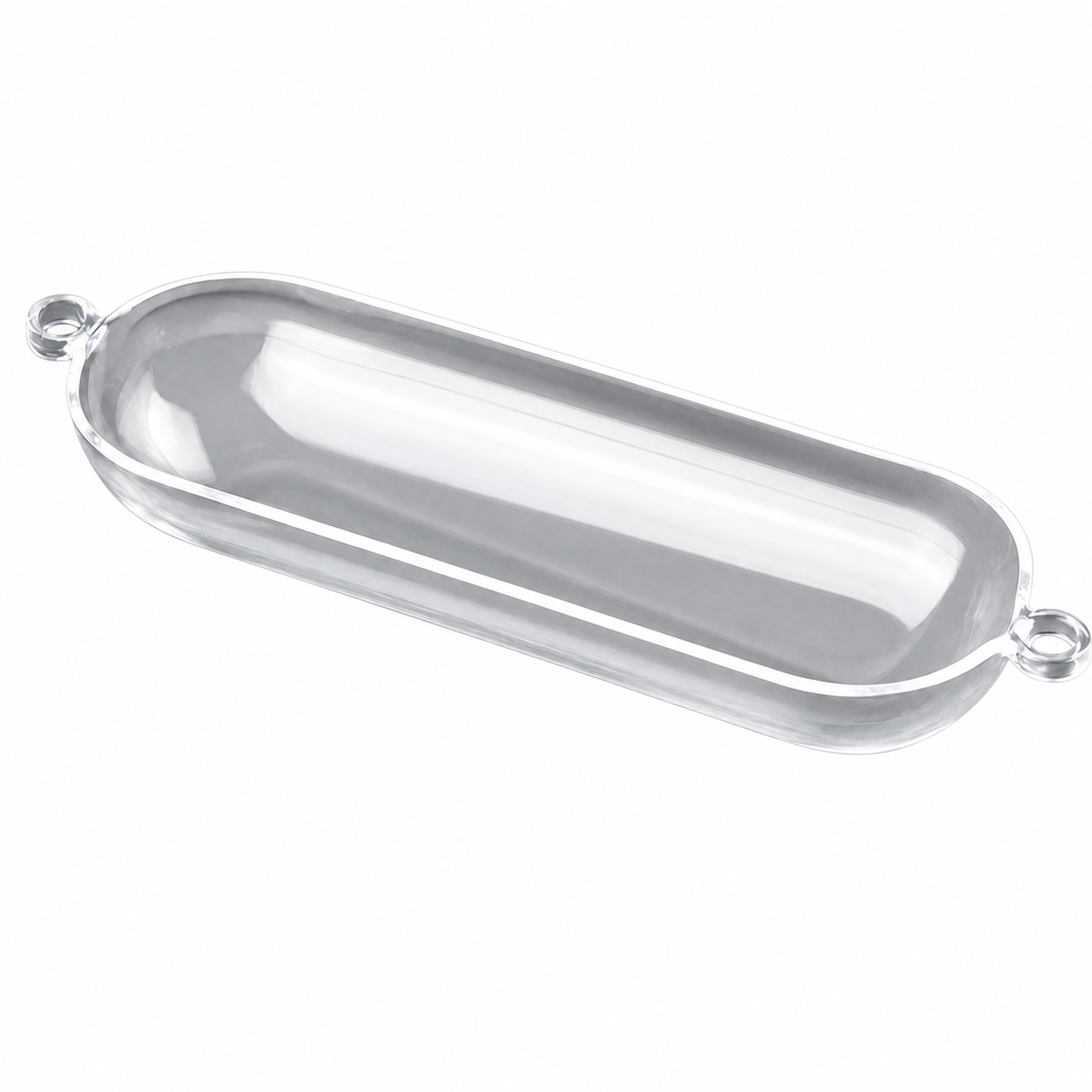 (MQQBO023) Quartz Combustion Boat, 200 × 70 × 35 mm, 220 mL, 1 Piece