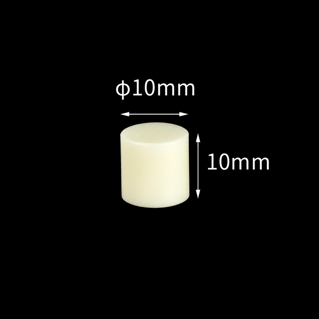(MQACR013) Alumina Support Block, Ø10 × 10 mm