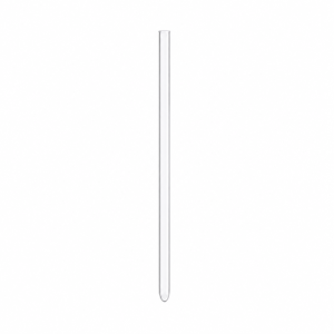 (MQQTT025) Quartz Round-Bottom Test Tube, Ø5 × 150 mm, 0.8 mL, 1 Piece