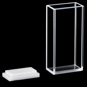 (MQQFL022) Quartz Fluorescence Cuvette, 20 mm Path, Four-Way Light