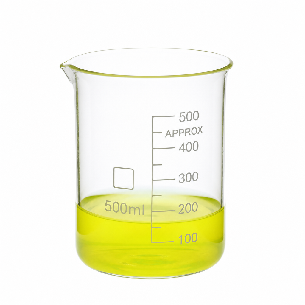 Quartz Beaker, 500 mL, Quartz, 1 Piece