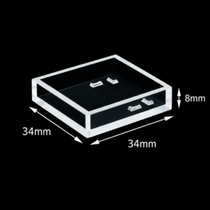 (MQQFL081) Quartz Fluorescence Cuvette, 30 mm path, 4 mL nominal capacity, Four Locating Features