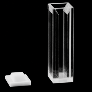 (MQQMC069) Glass Micro Cuvette, 10 mm Path, 1.75 mL, Four-Way Light