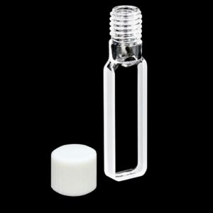 (MQQSC001) Quartz Screw-Top Cuvette, 3 mm path, Large Screw Opening