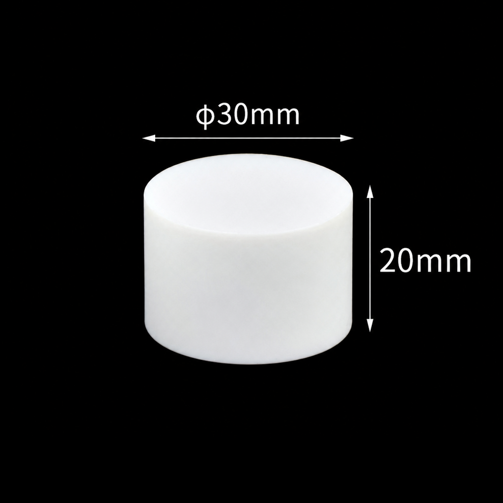 (MQACR002) Alumina Support Block, Ø30 × 20 mm