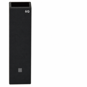 (MQQMC051) Quartz Ultra-Micro Cuvette, 10 mm path, 50 µL nominal capacity, Black-Wall 6Q Cell