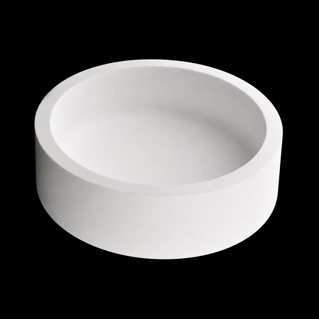 (MQACR020) Alumina Crucible, Ø100 × 38 mm