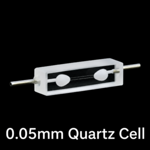 (MQQHC021) Quartz Counting Flow Cell, 0.05 mm path, 0.7 µL nominal capacity, Two Rounded Optical Regions