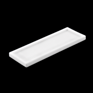 (MQACR143) Rectangular Alumina Boat, 100 × 35 × 6 mm, 8 mL