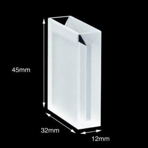 (MQQMC025) Quartz Micro Cuvette, 30 mm path, 2.6 mL nominal capacity, 2.5 mm Slit