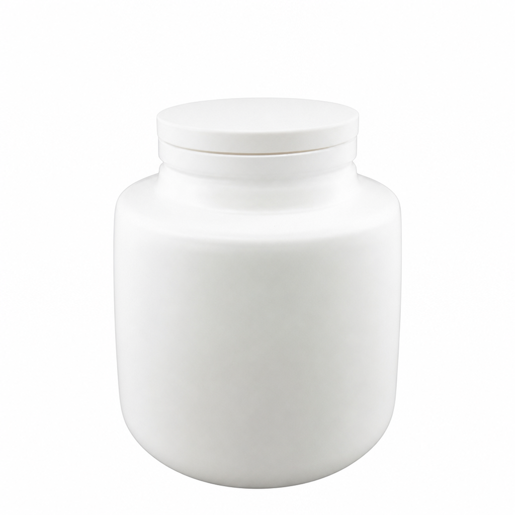 (MQACR029) Alumina Ball Mill Jar with Lid, 12 L