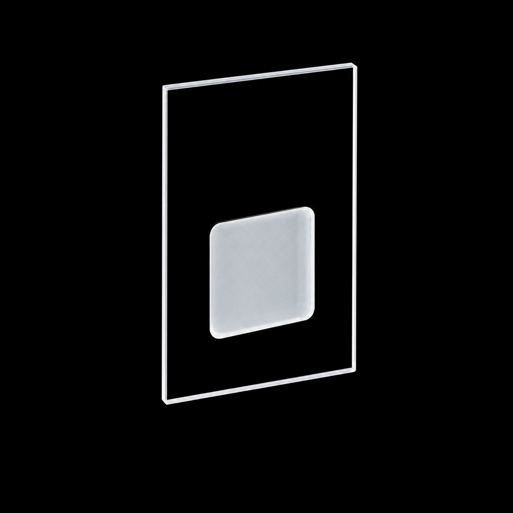 Glass XRD Sample Holder, 55 × 35 × 2 mm, 20 × 20 mm Square Sample Well, 1 Piece, MQXRD056