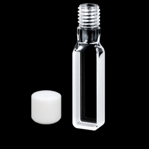(MQQSC037) Quartz Screw-Top Cuvette, 5 mm path, Large Screw Opening