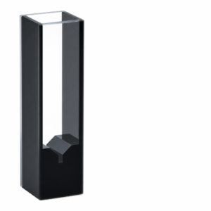 (MQQMC026) Quartz Ultra-Micro Cuvette, 10 mm path, 20 µL nominal capacity, Black-Wall Small-Volume Cell