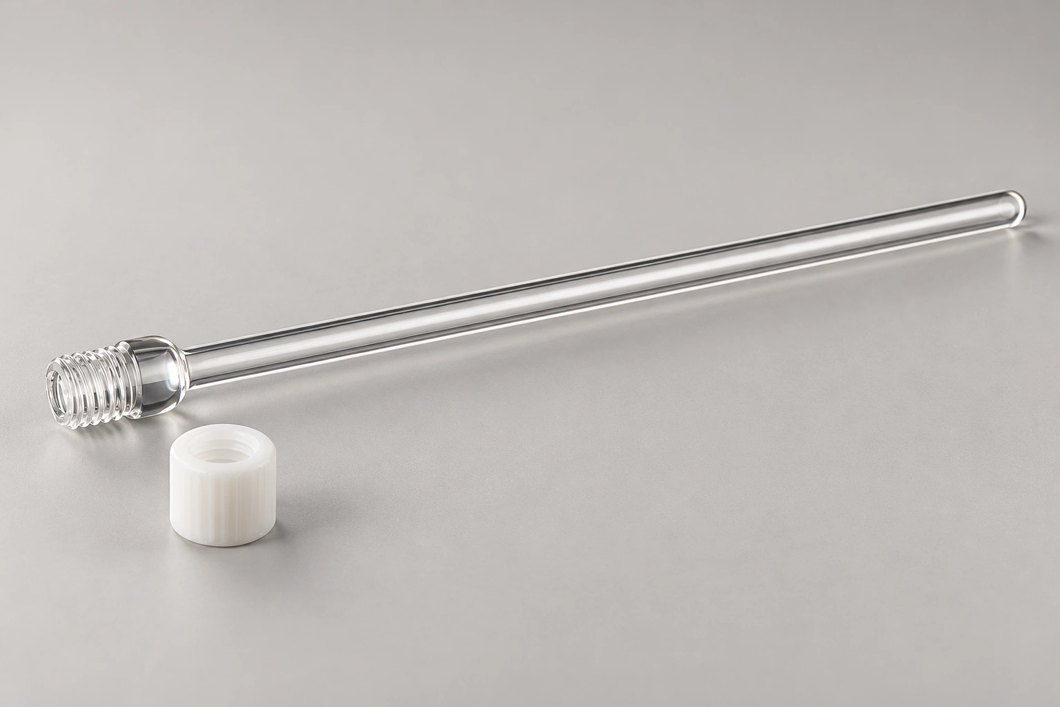 1 mL Quartz Screw-Top Tube: Allowing for a Long, Narrow Body