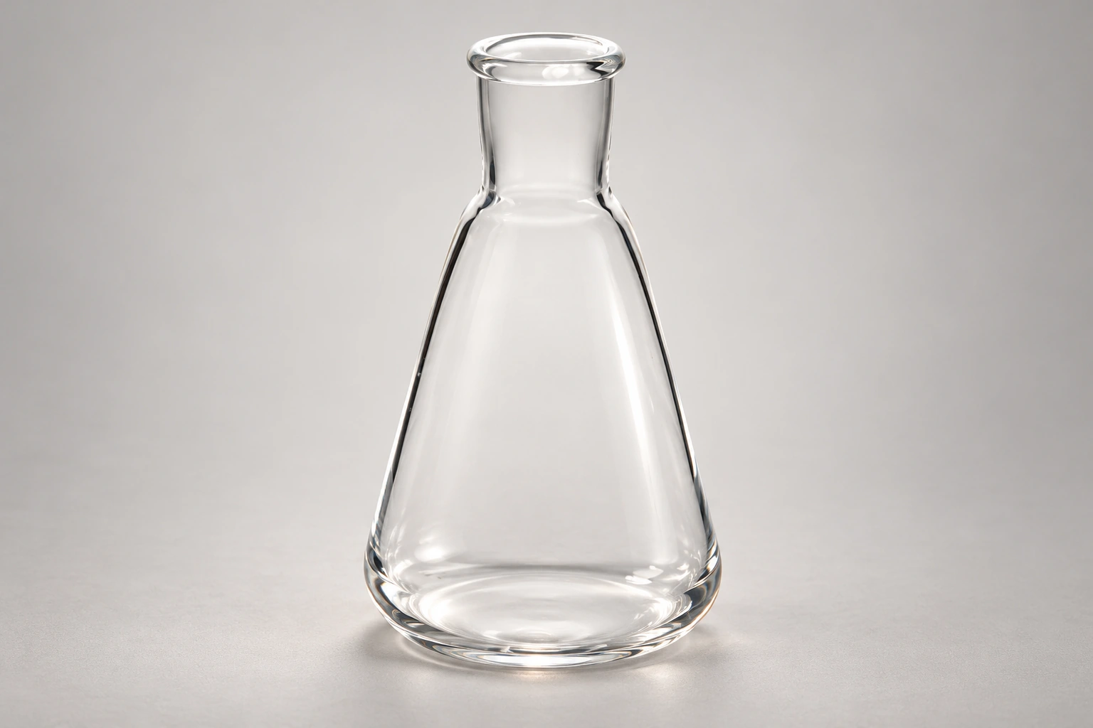 Quartz Erlenmeyer Flask: Preparing a Sample Before Measurement