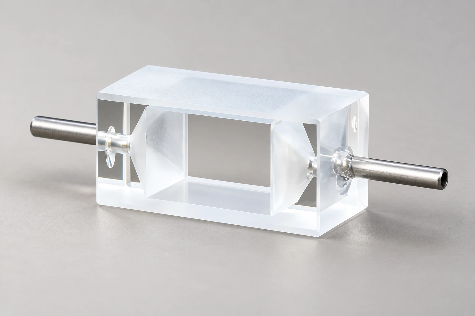 Quartz Flow Cell for an Online Nitrogen Analyser: Checking Replacement Interfaces