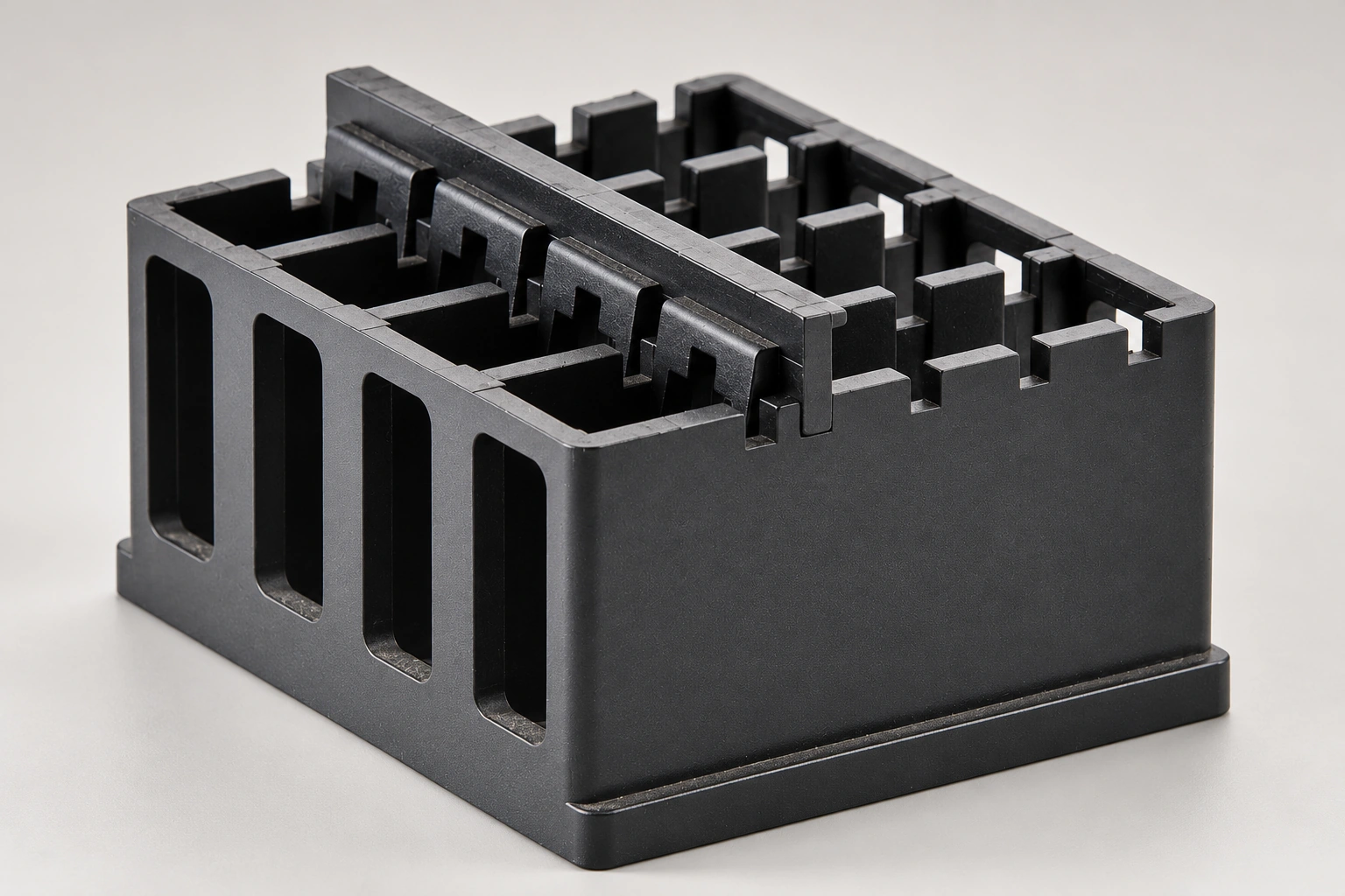 Adjustable Cuvette Rack: Setting Slots for Different Cell Bodies