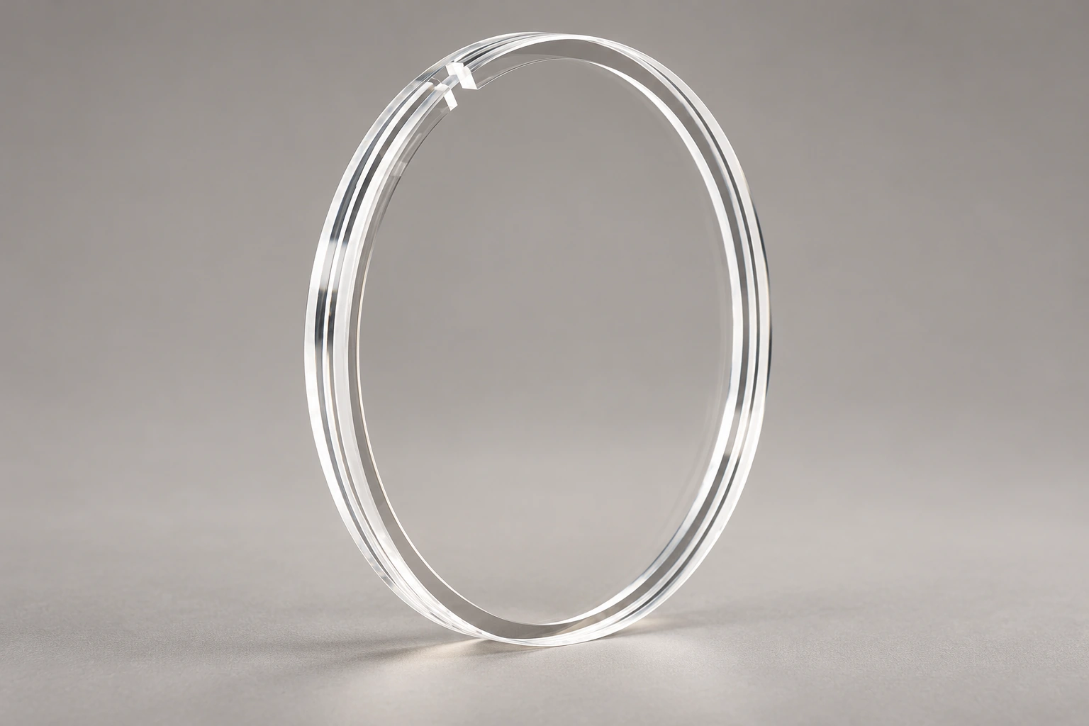 Circular Quartz Cell with an Edge Filling Hole: Planning Filling and Venting