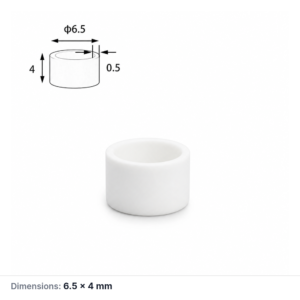 (MQACR488) Alumina Thermal Analysis Crucible, Ø6.5 × 4 mm