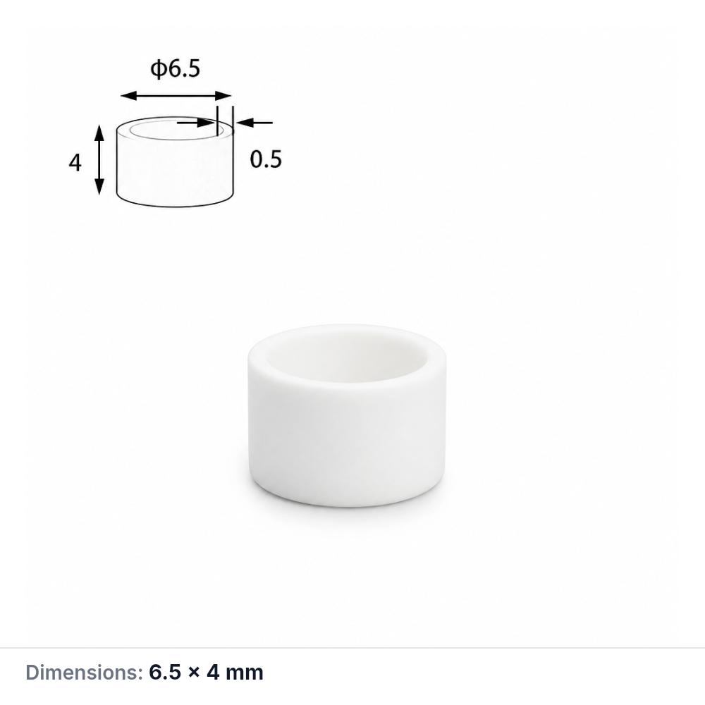 (MQACR488) Alumina Thermal Analysis Crucible, Ø6.5 × 4 mm