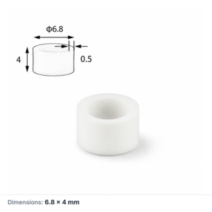 (MQACR489) Alumina Thermal Analysis Crucible, Ø6.8 × 4 mm