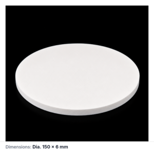 (MQACR644) Alumina Disc, Ø150 × 6 mm
