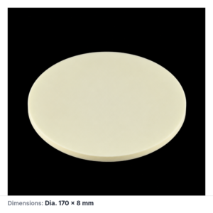 (MQACR653) Alumina Disc, Ø170 × 8 mm