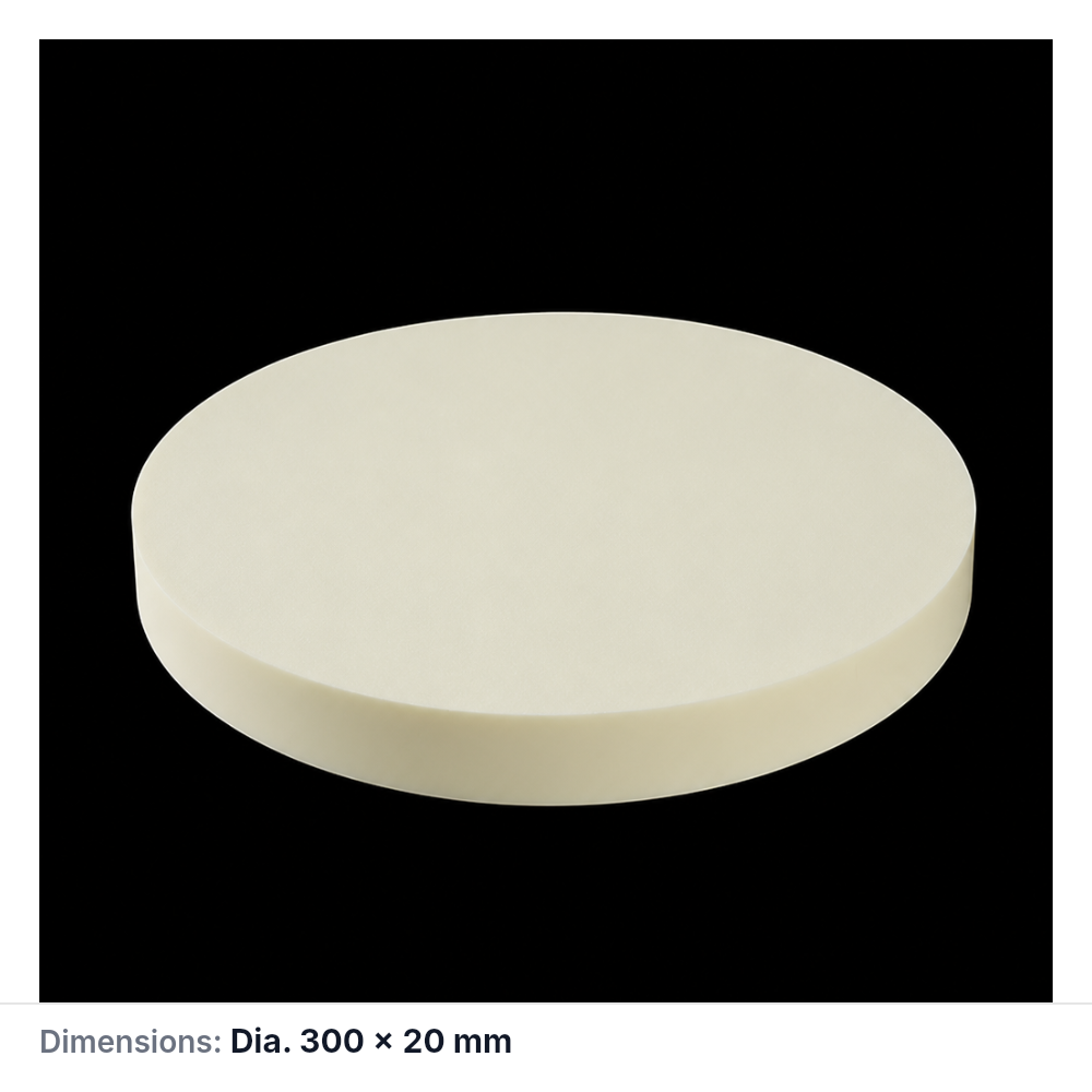 (MQACR664) Alumina Disc, Ø300 × 20 mm
