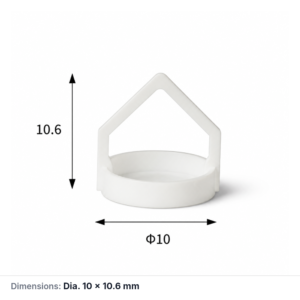 (MQACR693) Hanging Alumina Crucible, Ø10 × 10.6 mm