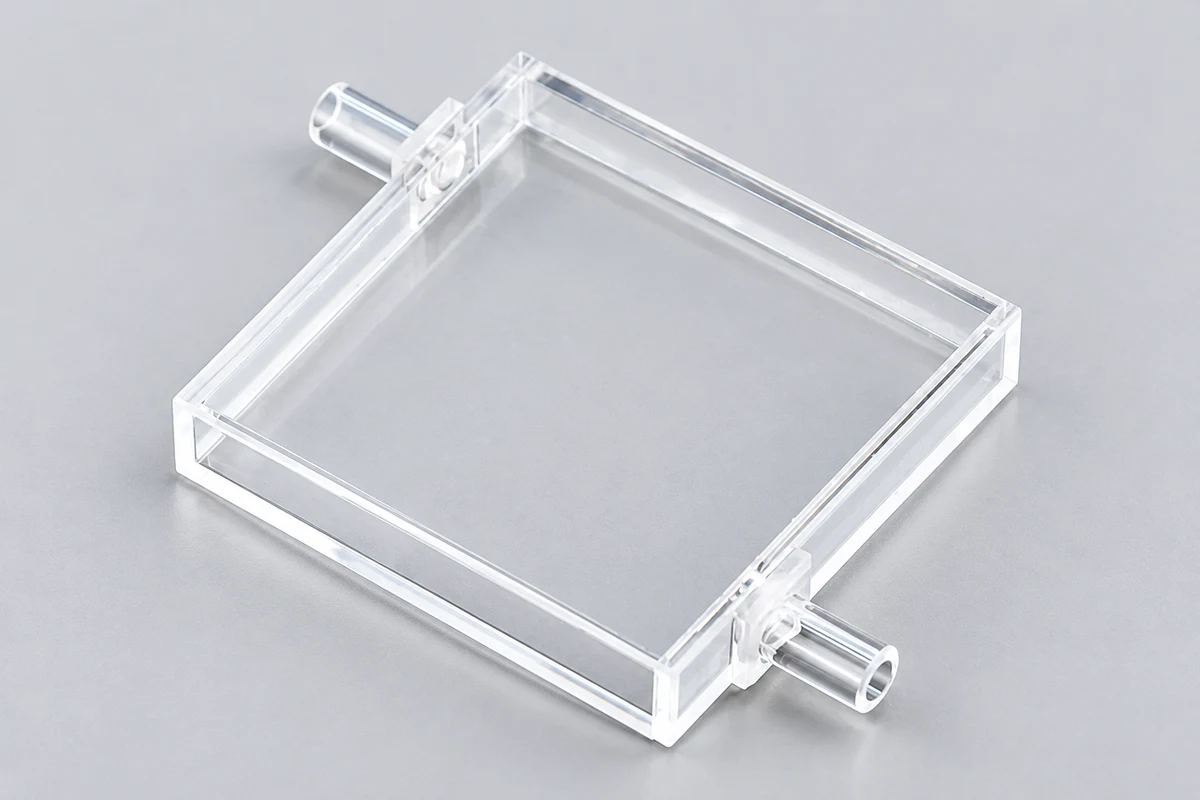 40 / 5 mm Quartz Flow Cell: Two Paths Through One Sample
